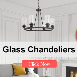 #Glass Chandeliers