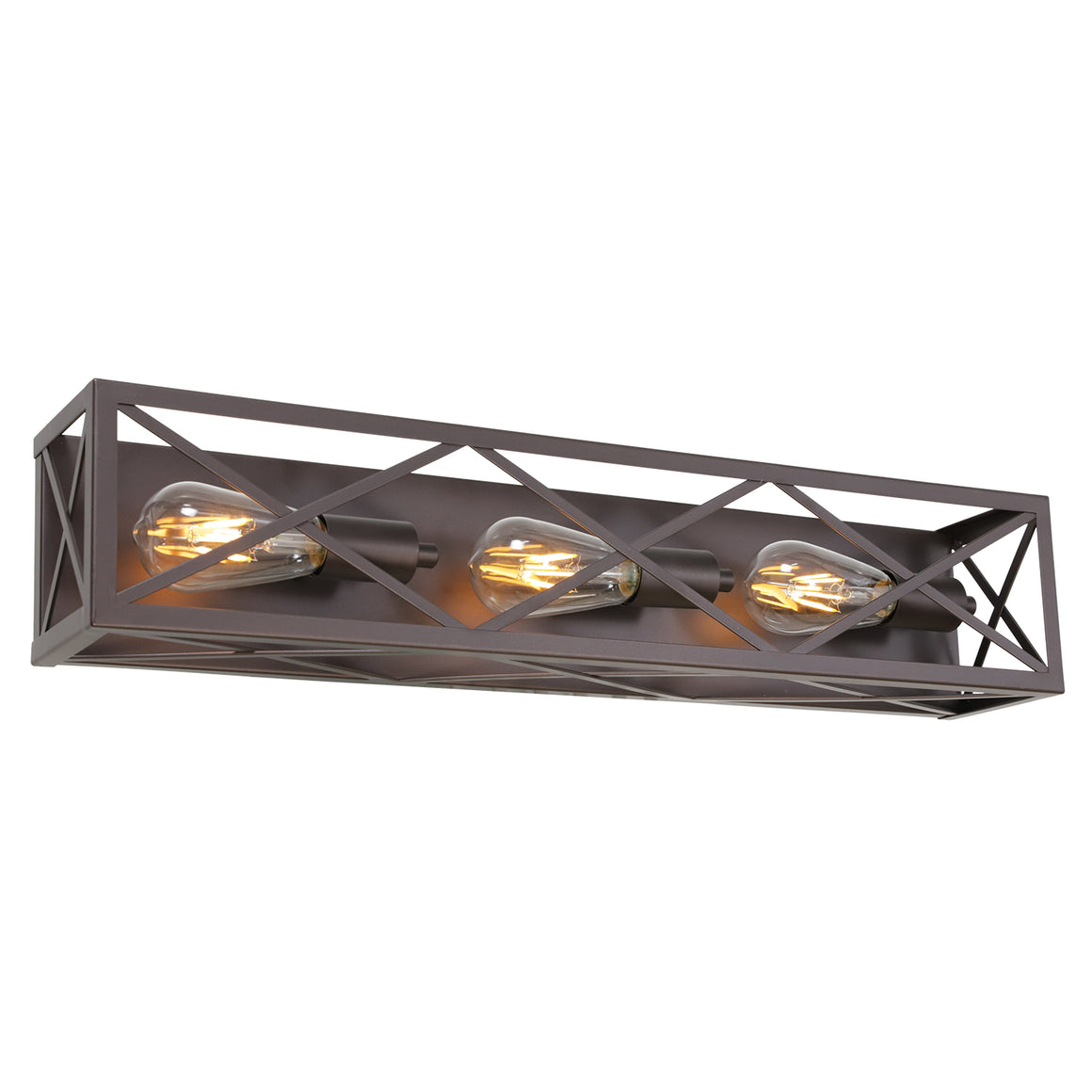 BONLICHT 3-Light Farmhouse Wall Sconce Lighting Oil Rubbed Bronze Finish