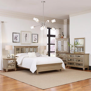 BONLICHT 8 Lights Sputnik Chandelier Brushed Nickel with Clear Glass Shade