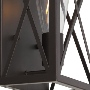 BONLICHT 1-Light Industrial Wall Lights with Mesh Cage, Bathroom Vanity Light Fixtures Oil Rubbed Bronze
