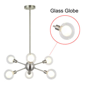 BONLCIHT G9 Glass Globe Replacement 2 Pcs, Bulbs not Included