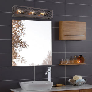 BONLICHT 3-Light Farmhouse Wall Sconce Lighting Oil Rubbed Bronze Finish