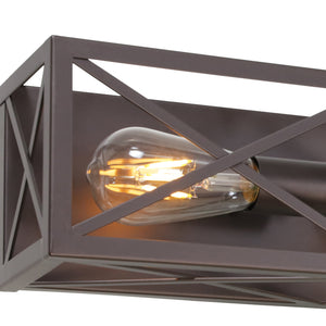 BONLICHT 3-Light Farmhouse Wall Sconce Lighting Oil Rubbed Bronze Finish