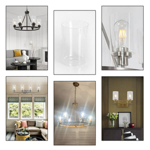 BONLICHT Clear Glass Lamp Shade Replacement 1 Pcs