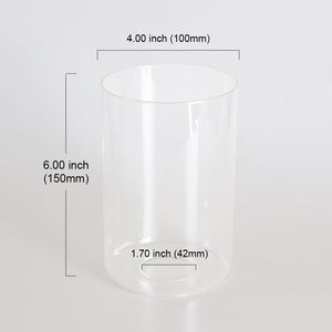 BONLICHT Clear Glass Lamp Shade Replacement 1 Pcs